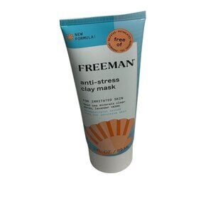 Freeman Anti Stress Clay Mask Dead Sea Minerals 3oz New